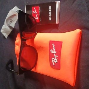 youth black ray ban sunglasses *brand new*